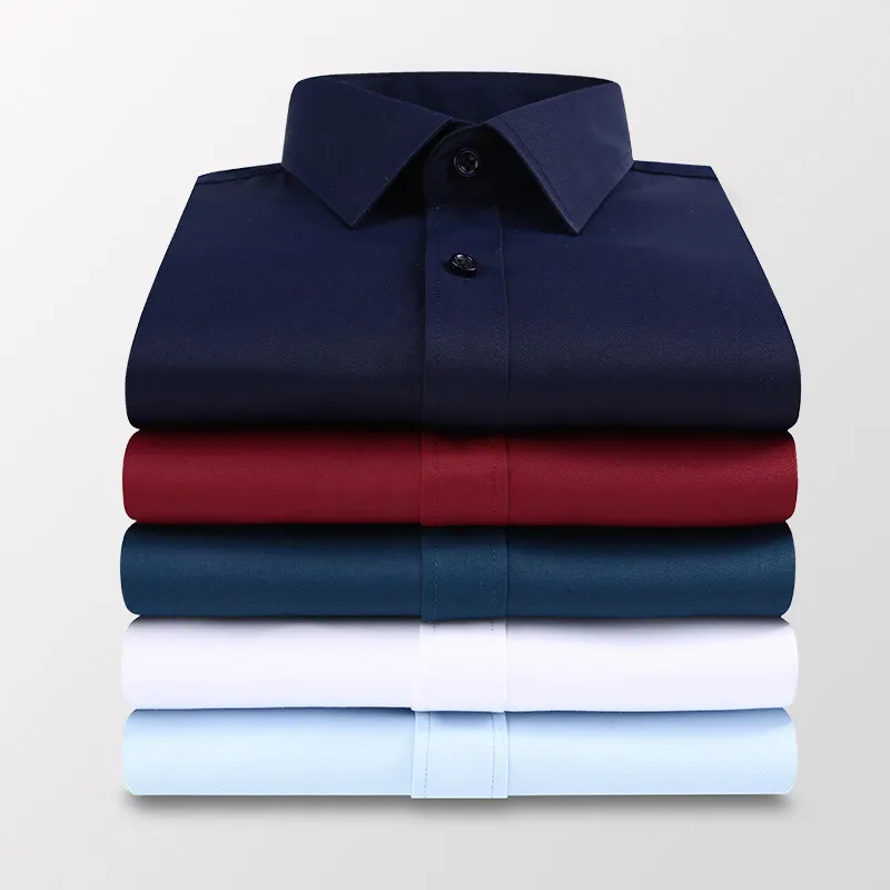 Men Formal Wear Pink - 2026 Yeni Erkek Uzun Kollu Gömlekleri