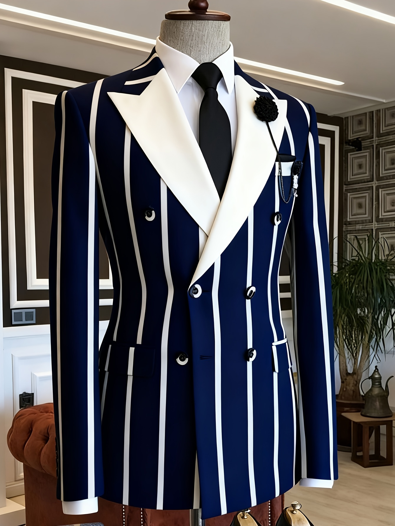 Men Formal Wear Outfits - Erkek Slim Fit İş Blazer Ceketi