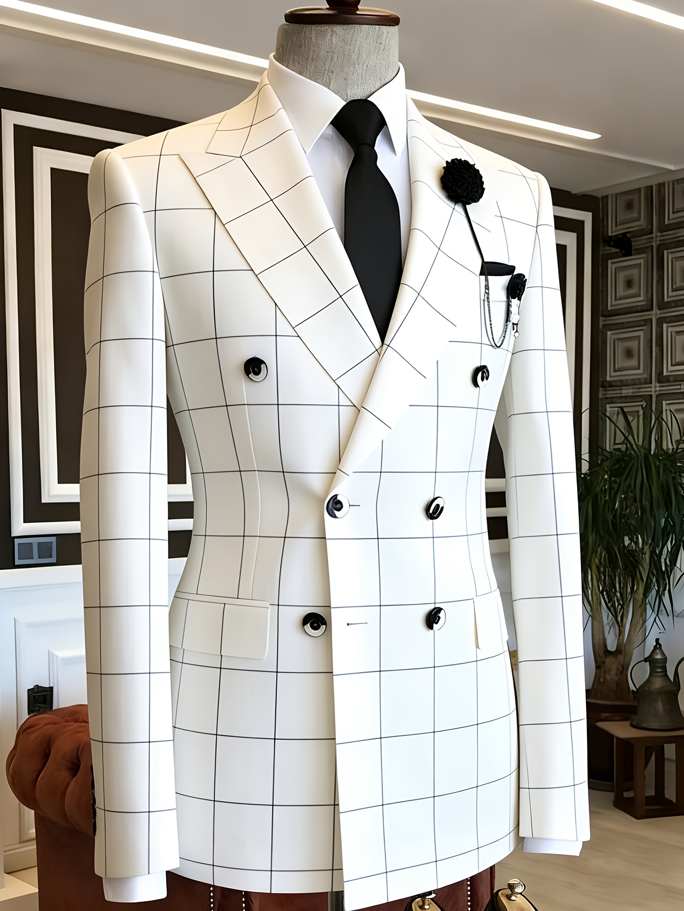 Men Formal Wear Outfits - Erkek Minimalist Günlük Blazer Slim Fit
