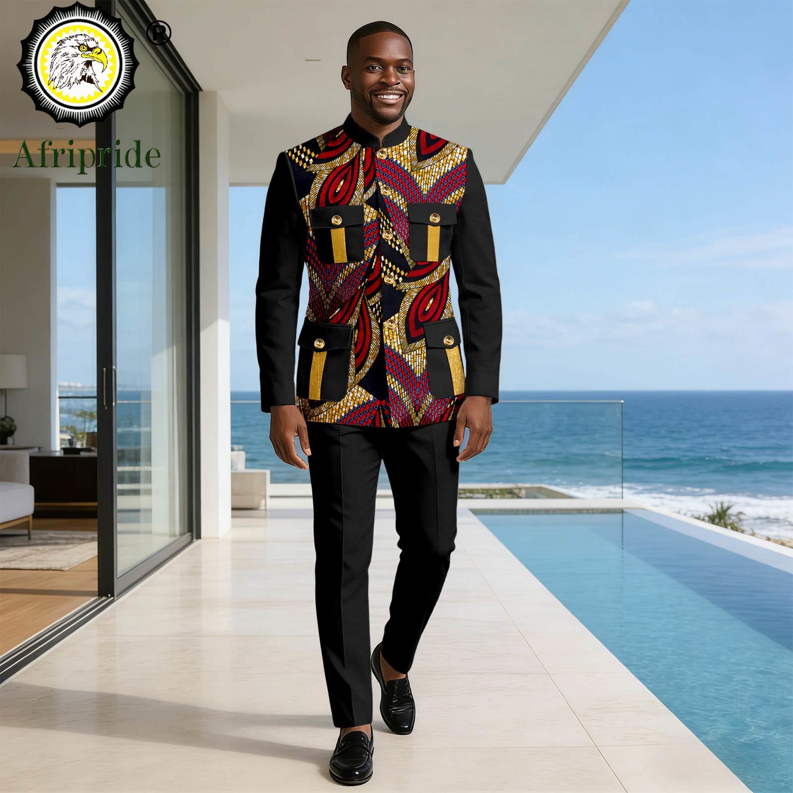 Men Formal Wear Clothes - Erkek Resmi Giyim Tek Göğüslü Cepli