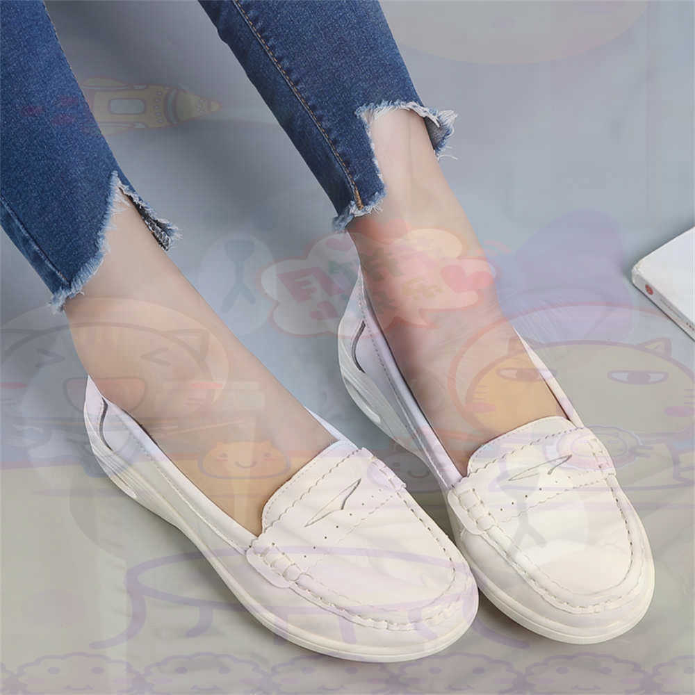 Men Formal Wear Ideas - Yumuşak Slip-on Bayan Büyük Boy Ayakkabı