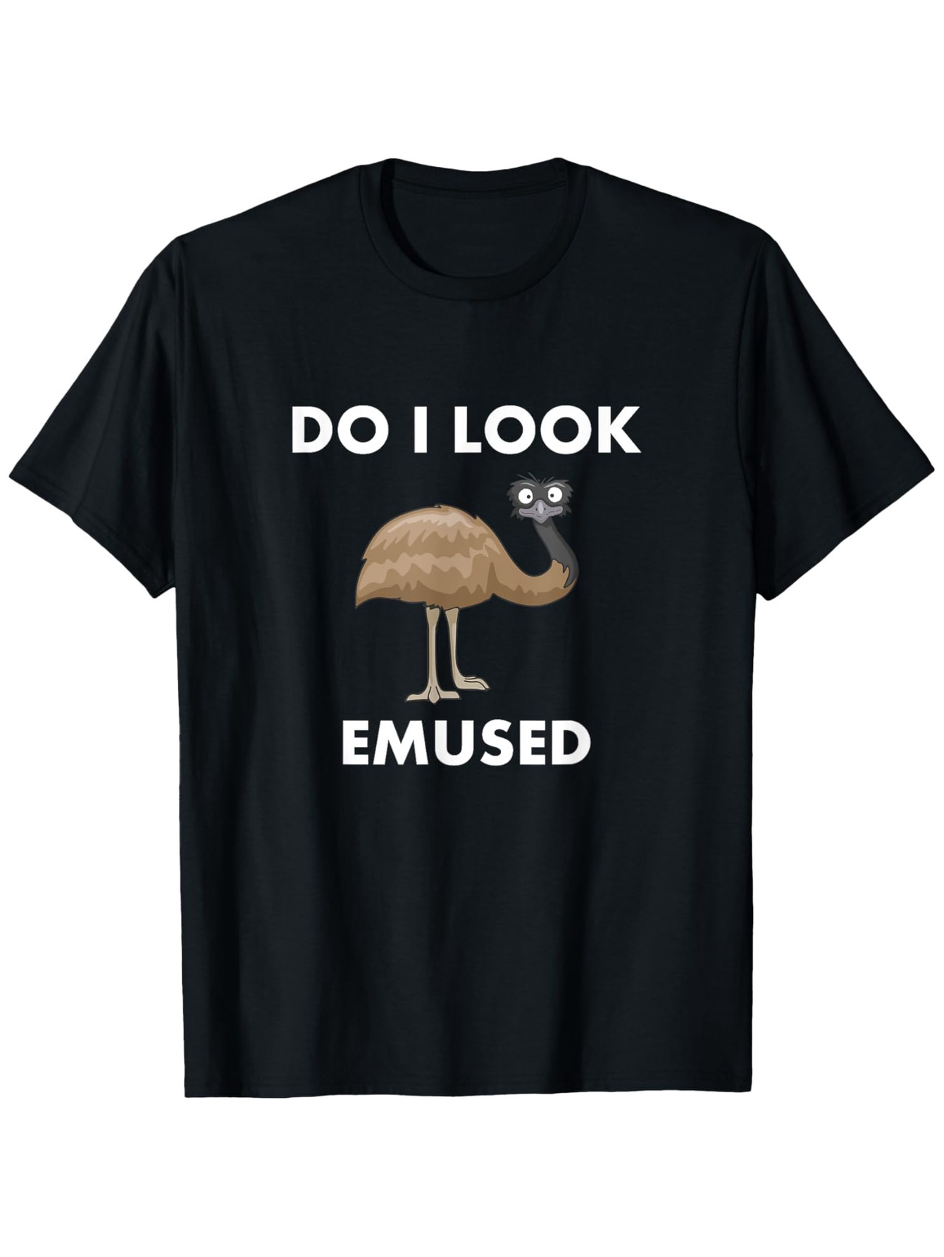 Mens Formal Look - 2026 Komik Devekuşu Kelime Oyunu Tişörtü