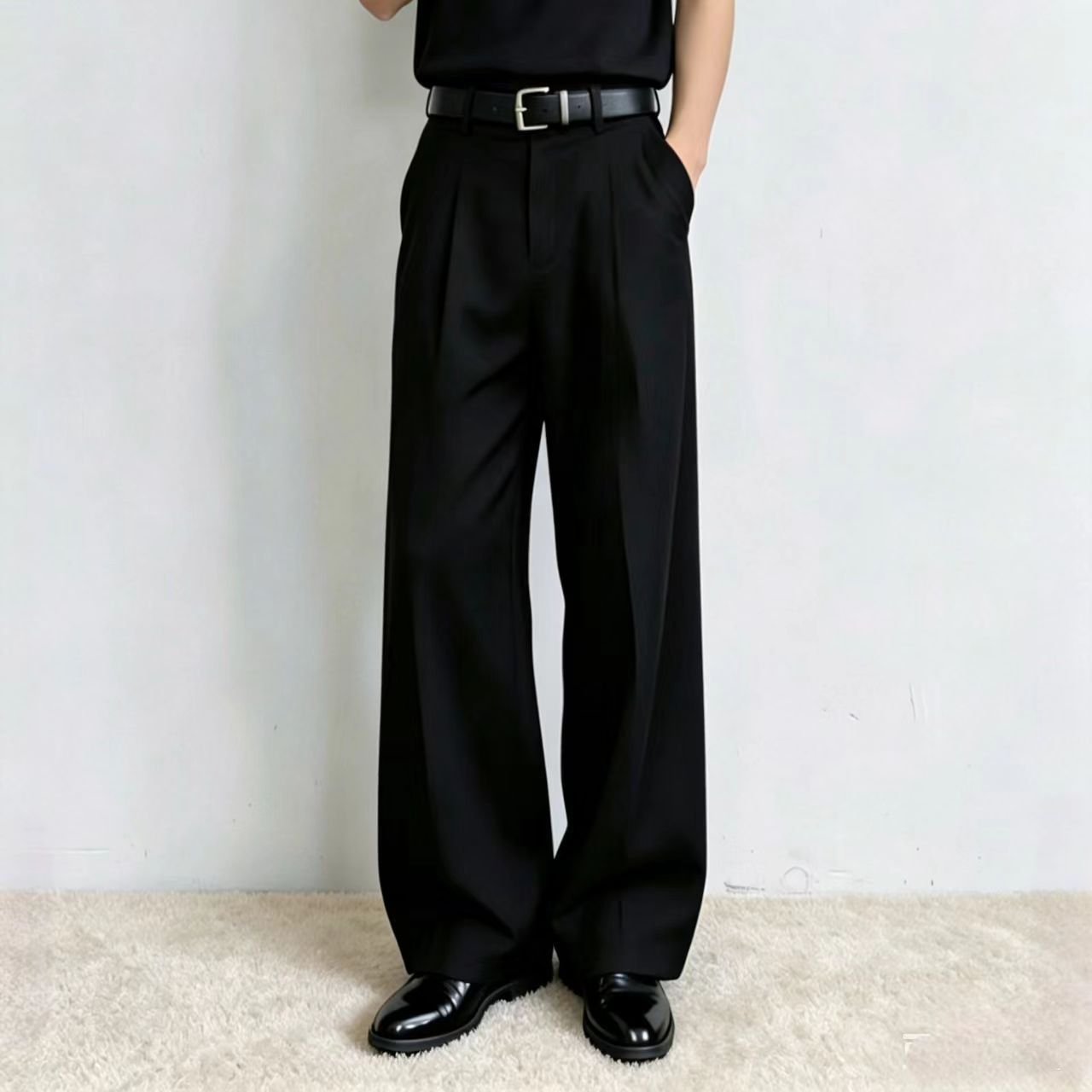 Men Formal Wear Wedding - Erkek 2026 Yazlık İnce Beyaz Pantolon