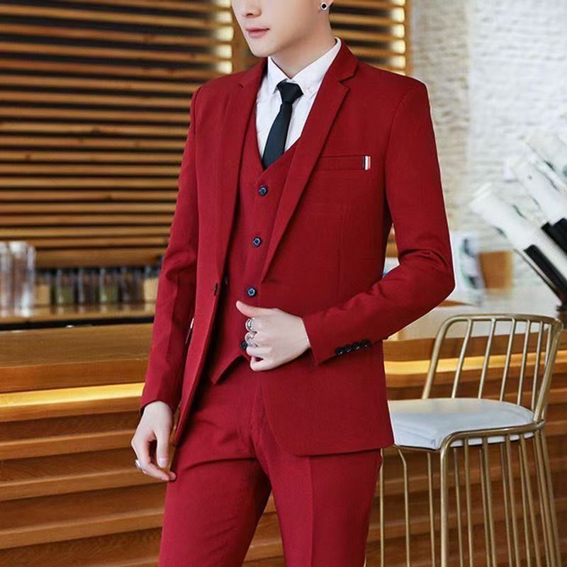 Erkek 2 Parça Slim Fit Takım E - Korean Men Formal Wear incelemesi ve fiyatı