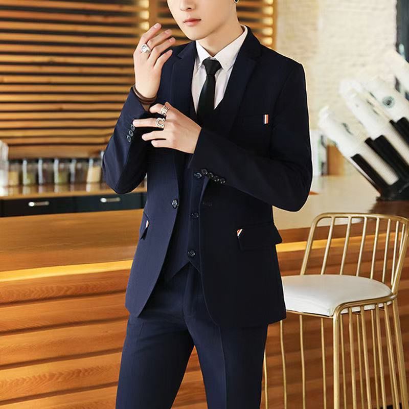 Erkek 2 Parça Slim Fit Takım E - Korean Men Formal Wear incelemesi ve fiyatı