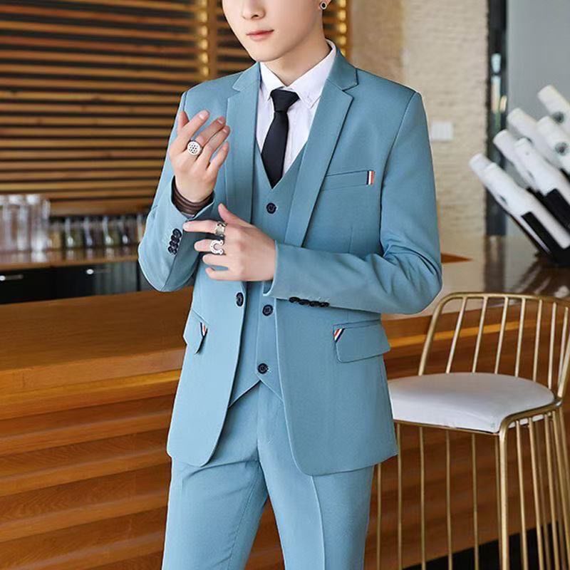 Erkek 2 Parça Slim Fit Takım E - Korean Men Formal Wear incelemesi ve fiyatı