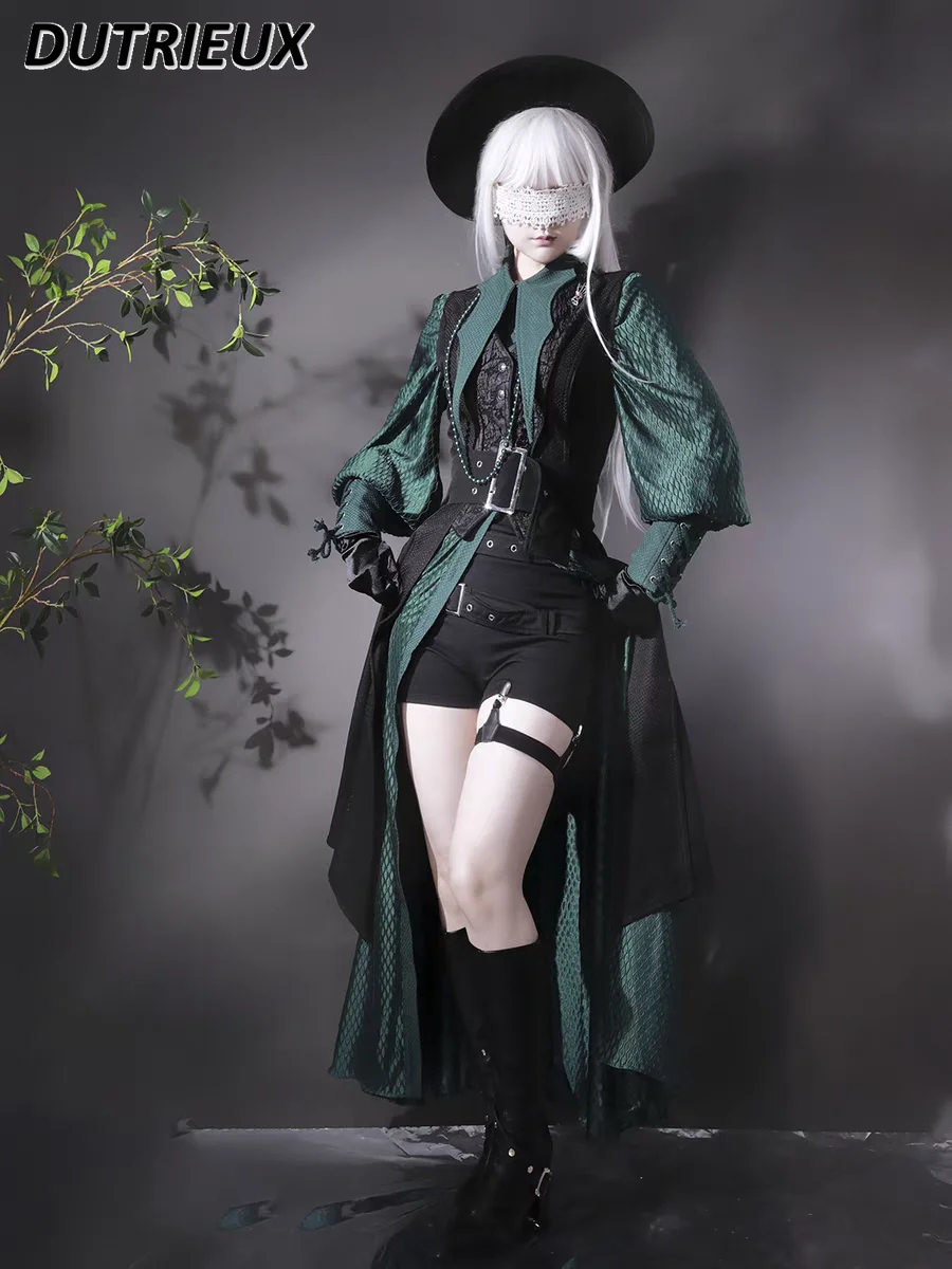 2026 Japon Gotik Lolita Uzun R - Slim Fit Suit Set incelemesi ve fiyatı
