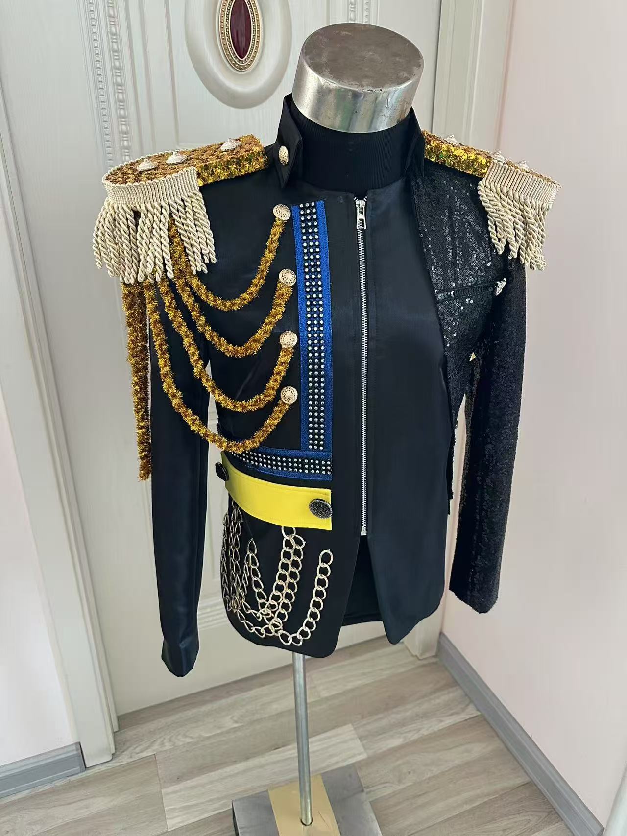 Yeni Erkek Püskül Kraliyet Cek - Men Formal Wear Wedding incelemesi ve fiyatı