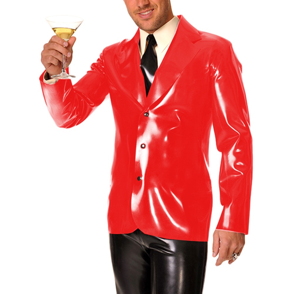 Erkek Uzun Kollu Vinil PVC Der - Mens Formal Look incelemesi ve fiyatı