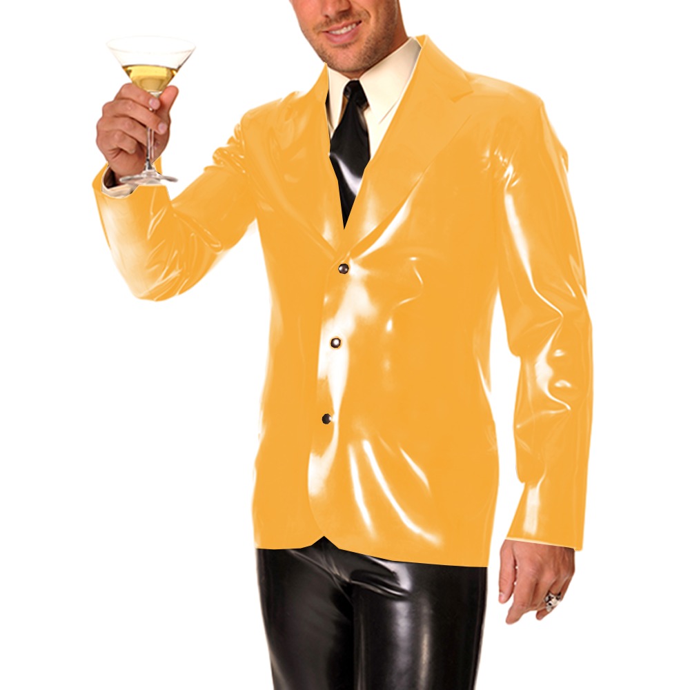 Erkek Uzun Kollu Vinil PVC Der - Mens Formal Look incelemesi ve fiyatı