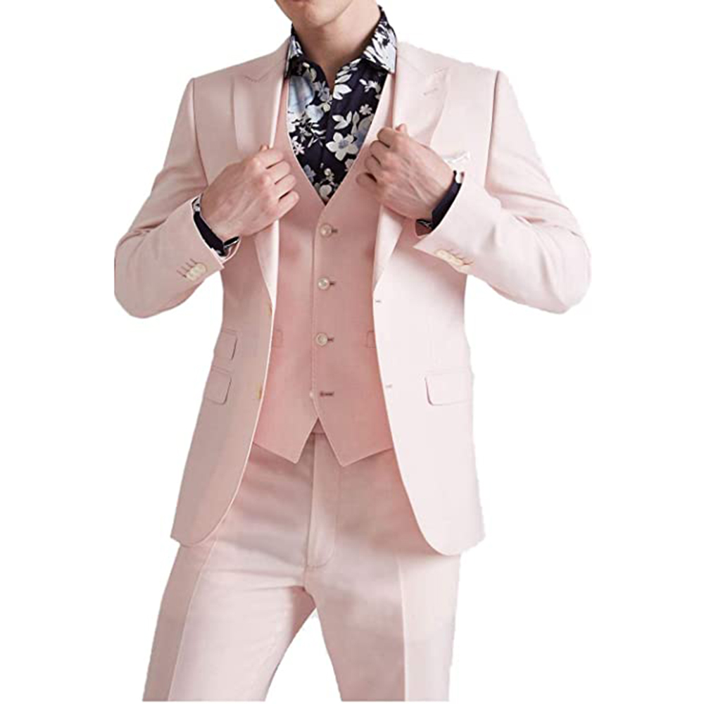 Yazlık Pembe Takım Elbise Dama - Men Formal Wear Pink incelemesi ve fiyatı