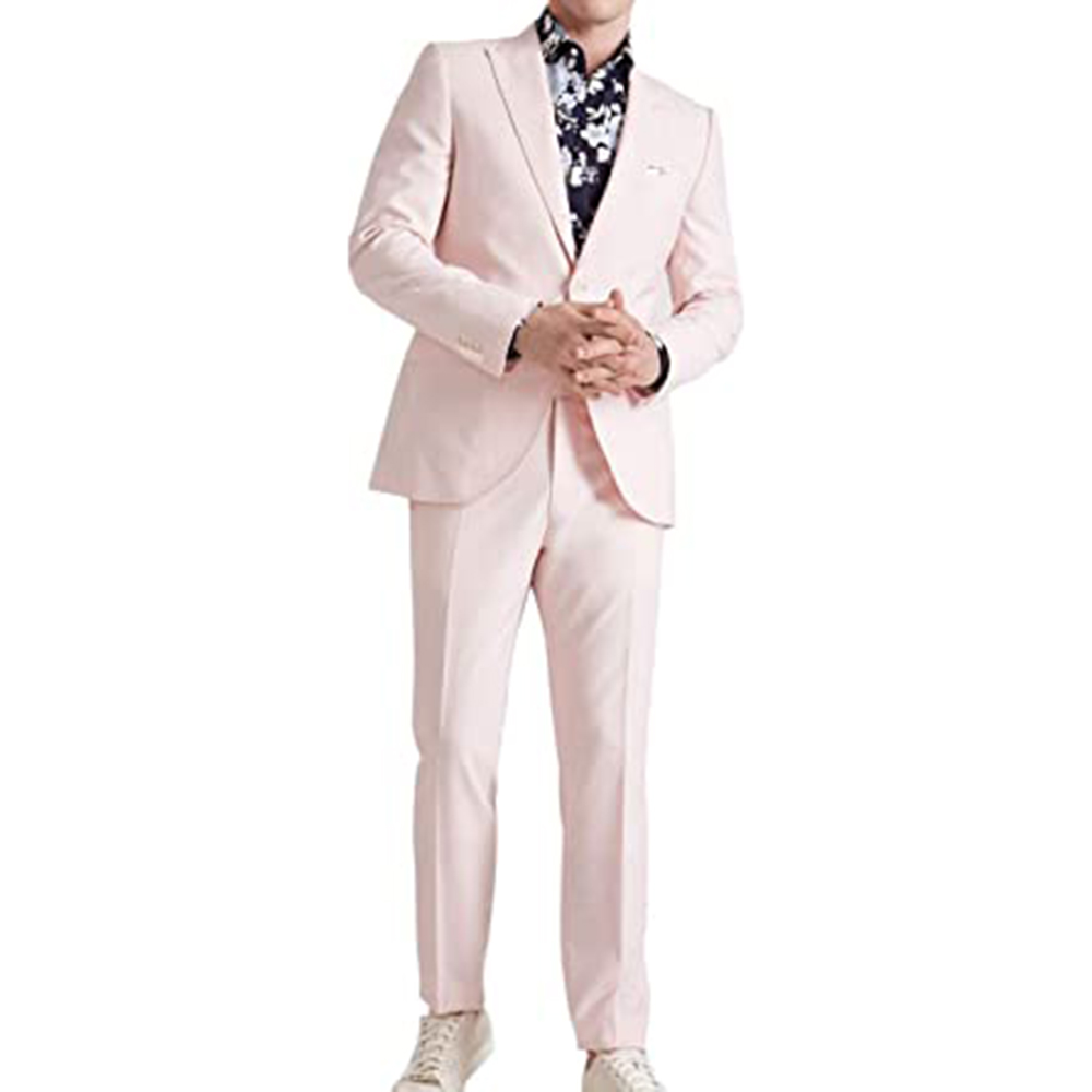 Yazlık Pembe Takım Elbise Dama - Men Formal Wear Pink incelemesi ve fiyatı