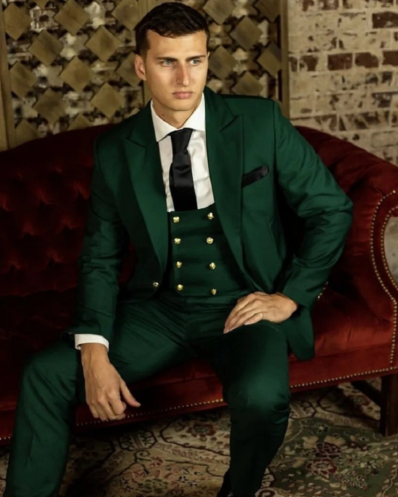 Yeşil Klasik Erkek Takım Elbis - Men Formal Wear Shop incelemesi ve fiyatı