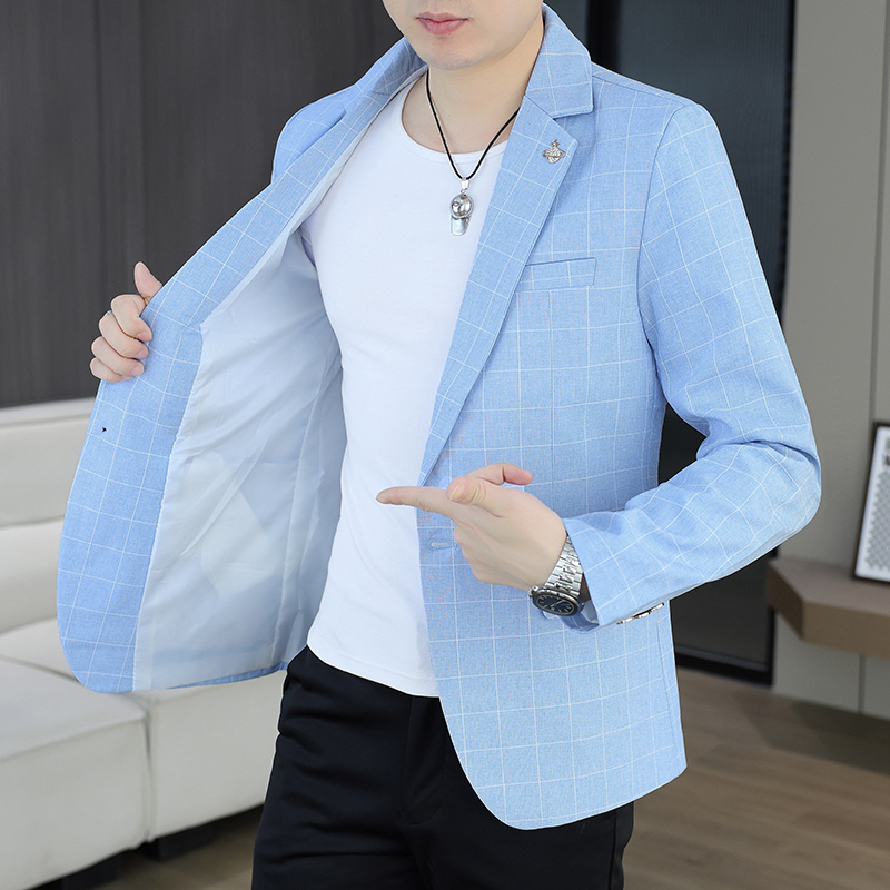 Blazer Açık Hava Erkek Bisikle - Korean Men Formal Wear incelemesi ve fiyatı