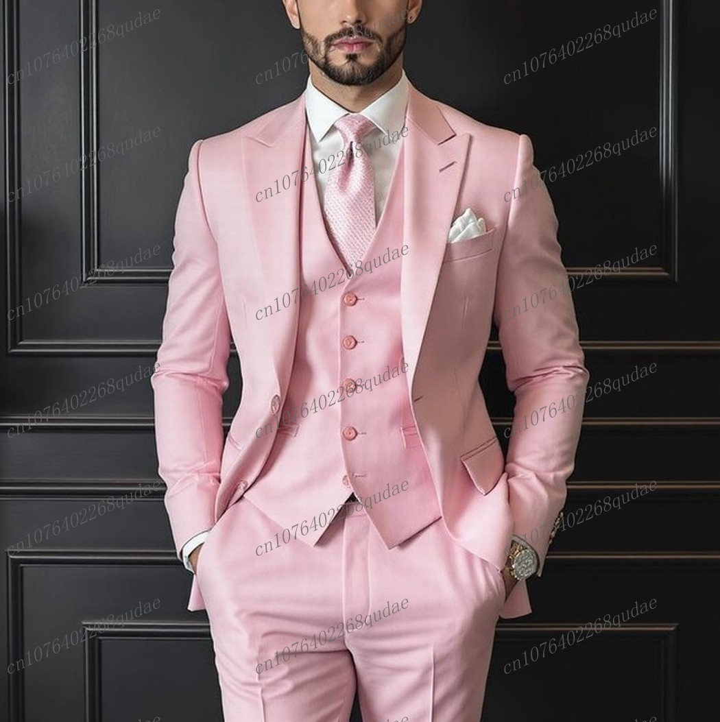 Pembe Resmi Durum Erkek Takım  - Men Formal Wear Pink incelemesi ve fiyatı
