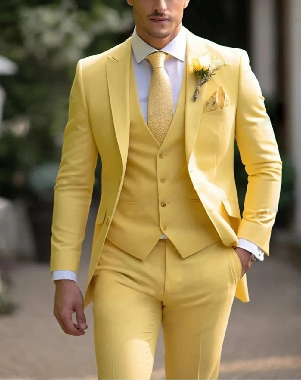 3 Parça Pembe Resmi Erkek Takı - Men Formal Wear Pink incelemesi ve fiyatı