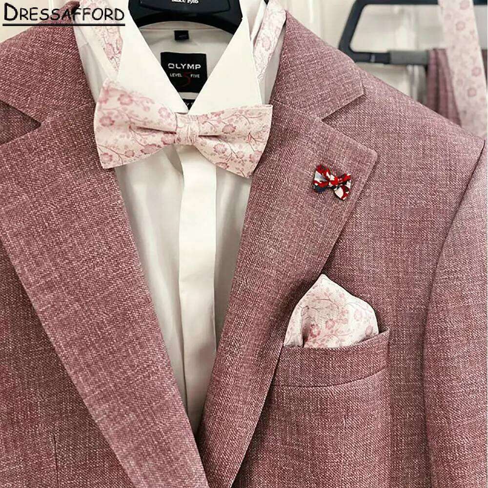 Pembe Resmi Düğün Takımları Er - Men Formal Wear Pink incelemesi ve fiyatı