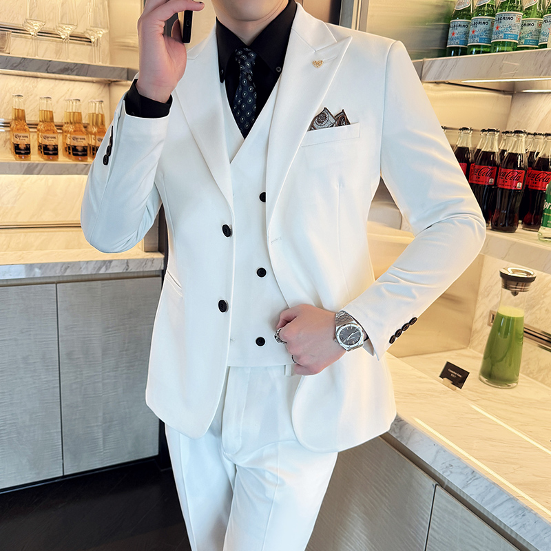 Slim-Fit Üç Parçalı Set Kore T - Korean Men Formal Wear incelemesi ve fiyatı