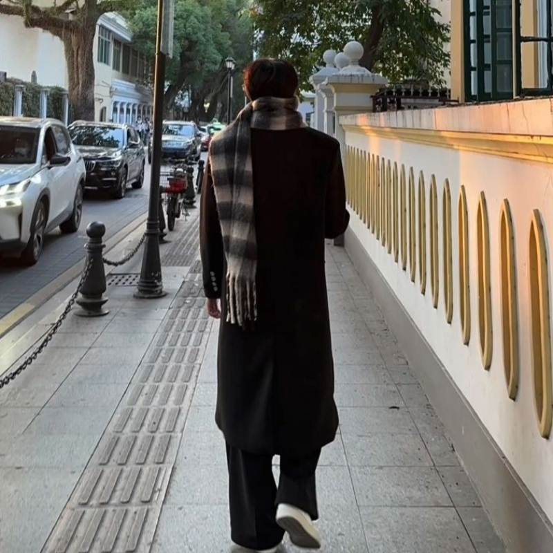 Kore Tarzı Erkek Yün Palto Ort - Korean Men Formal Wear incelemesi ve fiyatı