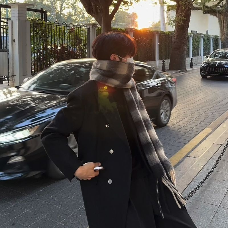 Kore Tarzı Erkek Yün Palto Ort - Korean Men Formal Wear incelemesi ve fiyatı