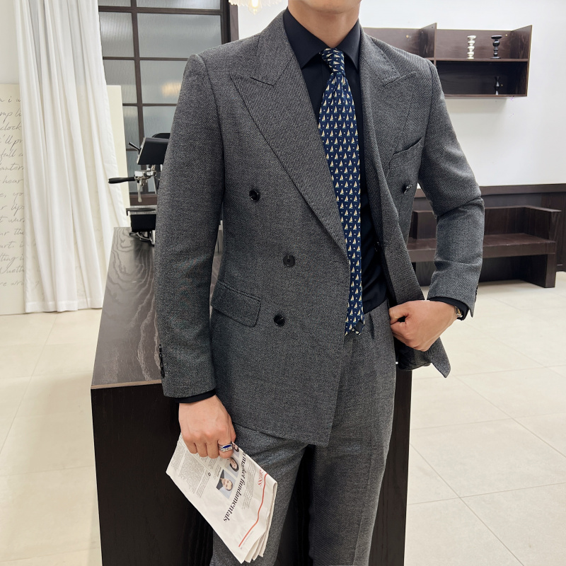 Erkekler Vintage lüks çift göğ - Men Formal Wear Wedding incelemesi ve fiyatı