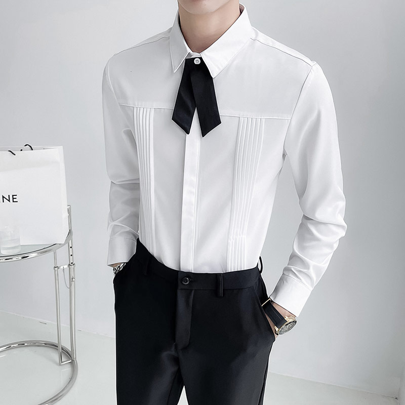 Lüks erkekler düğün parti göml - Korean Men Formal Wear incelemesi ve fiyatı