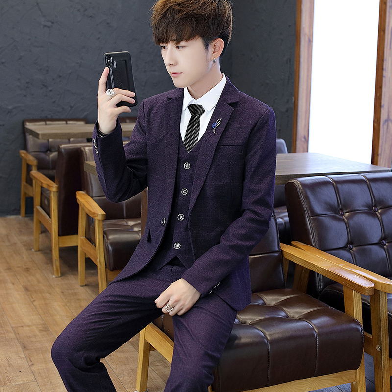 Erkekler için Slim Fit Tee Par - Korean Men Formal Wear incelemesi ve fiyatı
