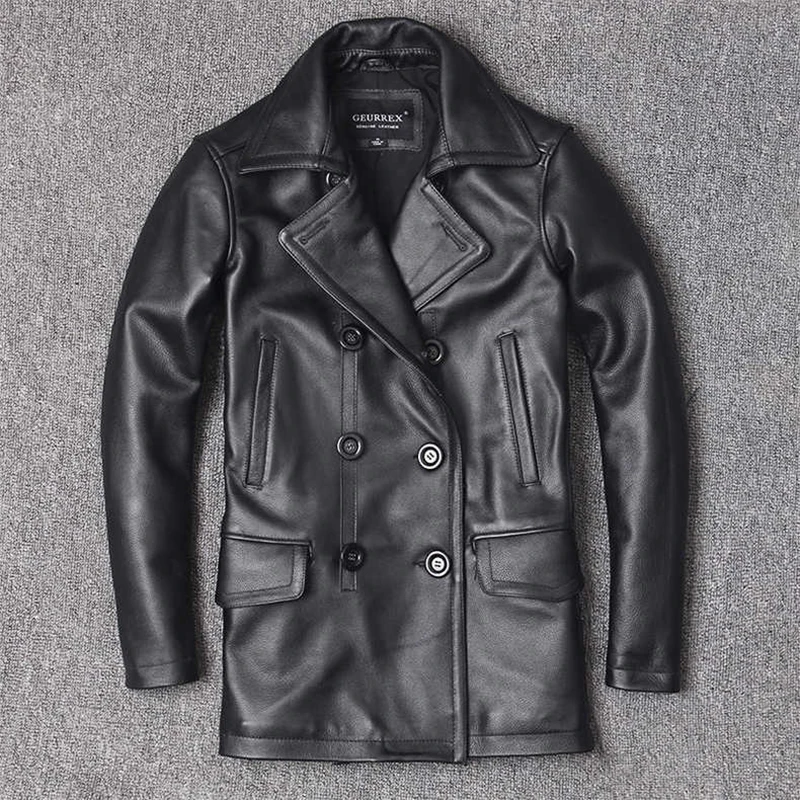 Hakiki deri ceket erkek üst ka - Men Formal Wear Coat incelemesi ve fiyatı
