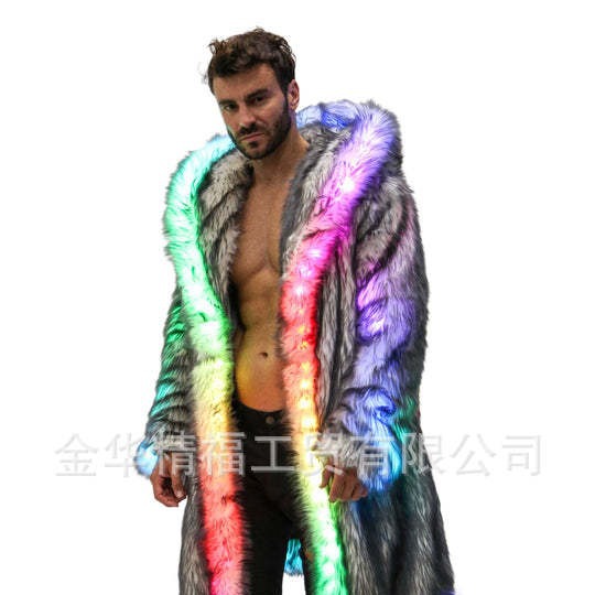 Taklit Kürk Erkekler Kapşonlu  - Men Formal Wear Coat incelemesi ve fiyatı