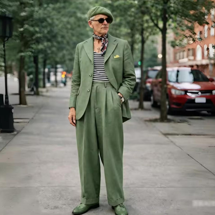 Kahverengi Keten Erkek Takımla - Men Formal Wear Wedding incelemesi ve fiyatı