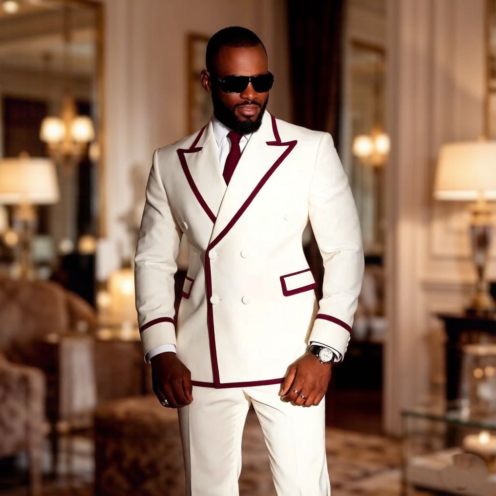 Beyaz Kruvaze Erkek Takımları  - Mens Formal Look incelemesi ve fiyatı