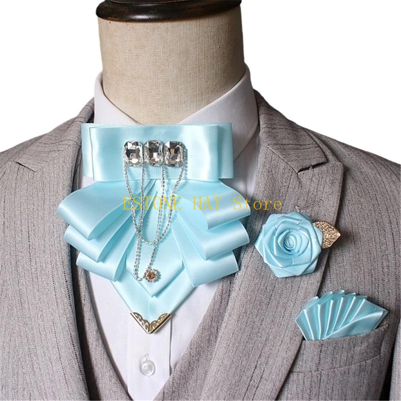 49MF Yaka kravat ve yaka çiçek - Mens Formal Look incelemesi ve fiyatı