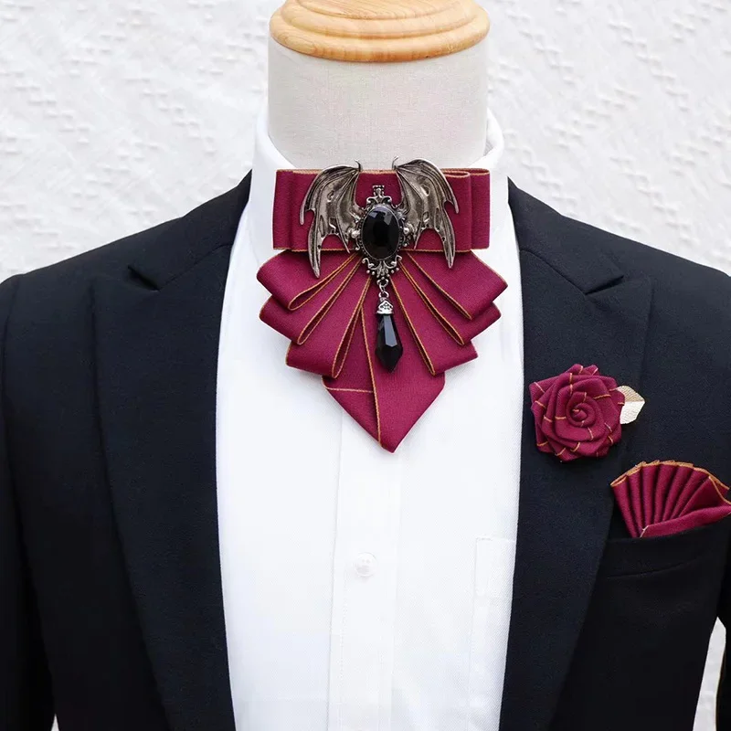 Erkek papyon broş Set İngiliz  - Korean Men Formal Wear incelemesi ve fiyatı