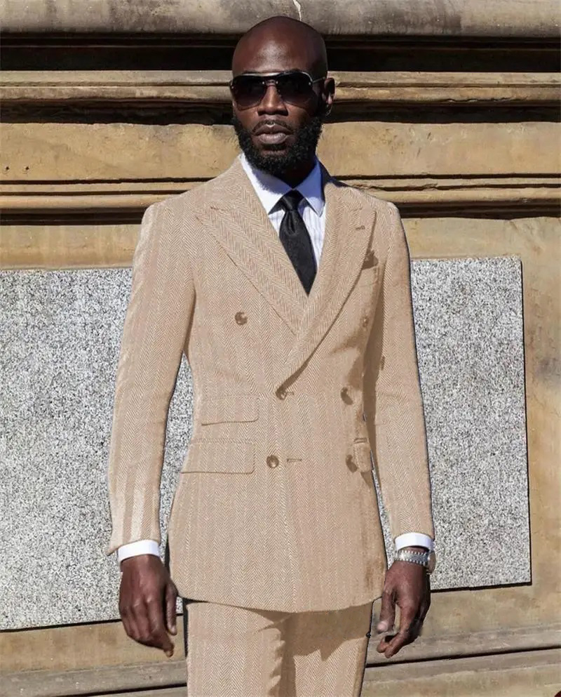 Erkekler İçin Balık Sırtı Dese - Men Formal Wear Pink incelemesi ve fiyatı