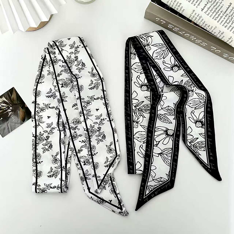 Lüks Moda Kadın İnce İpek Eşar - Silk Tie Woven incelemesi ve fiyatı