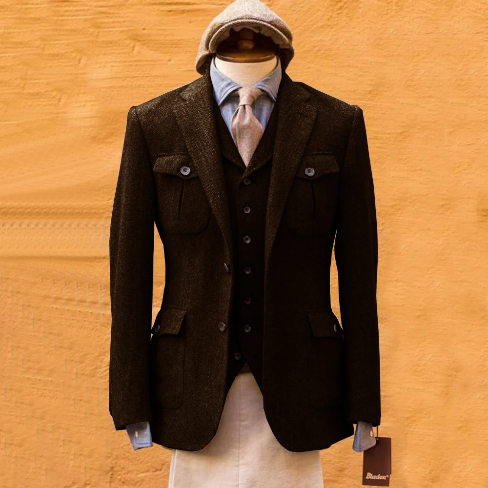 Erkek Takımı Balık Sırtı Desen - Mens Formal Look incelemesi ve fiyatı